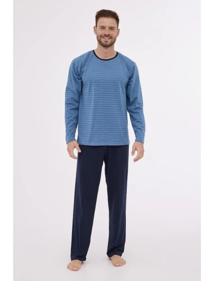 Pánské pyžamo model 21817892 dł/r S2XL - Cornette Pánské pyžamo model 21817892 dł/r S2XL - Cornette