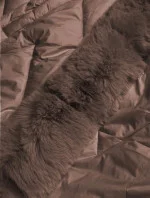 DAMSKA DŁUGA KURTKA PIKOWANA ZIMOWA model 21243526 - WAY MODE