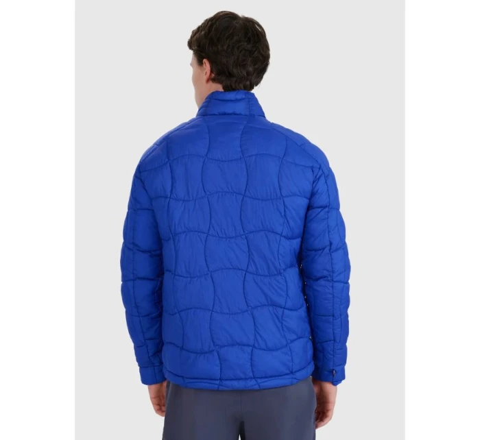 Pánská trekingová péřová bunda model 21434048 s výplní Primaloft Silver - 4F Pánská trekingová péřová bunda model 21434048 s výplní Primaloft Silver - 4F