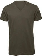 B&C Inspire V T /men_° Pánské tričko s výstřihem do V model 22483659 khaki B&C Inspire V T /men_° Pánské tričko s výstřihem do V model 22483659 khaki