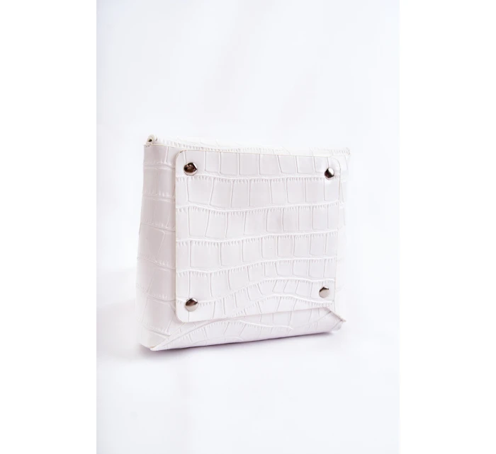 Kožená taška Small Bag  Bílá model 21592763 - Goe