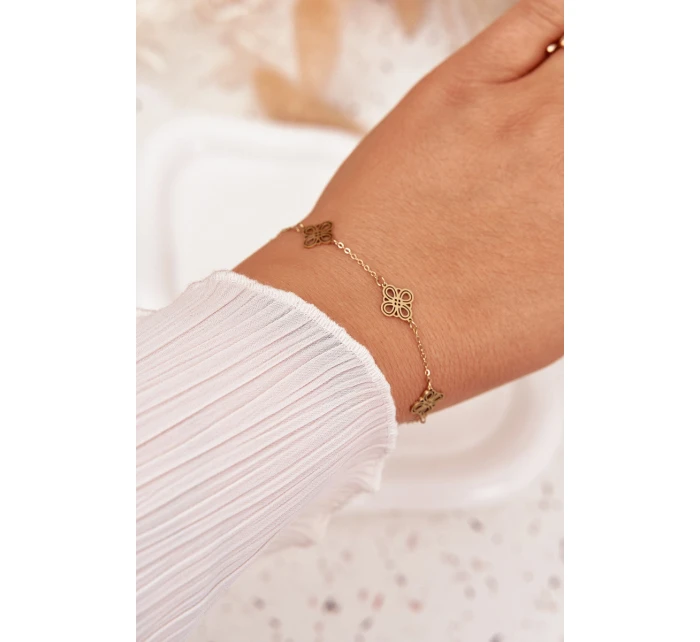 Náramek ze nerezové oceli se zlatými model 21776869 - Boto Náramek ze nerezové oceli se zlatými model 21776869 - Boto