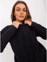 Sweter AT SW model 18884798 czarny - FPrice