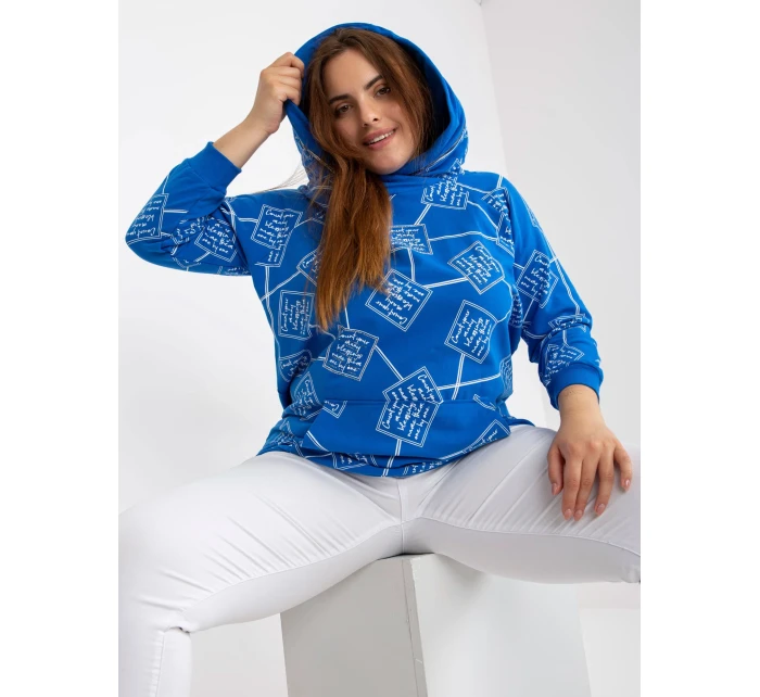 Dámská mikina RV BL 7566.69P tmavě modrá