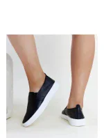 Dámská sportovní obuv TQ2401 / 207317 Černá s bílou - Gemre