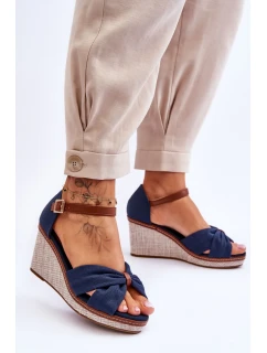 Bota na klínech  model 179859 Step in style