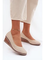 Polobotky na podpatku model 226086 Step in style Polobotky na podpatku model 226086 Step in style