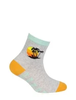 Skarpety  chłopięce wzorowane model 16127234 - Wola