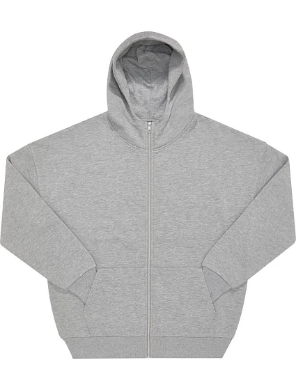 B&C Influence Zip Hood Těžká oversize mikina s kapucí 01.IZ03 sport grey B&C Influence Zip Hood Těžká oversize mikina s kapucí 01.IZ03 sport grey