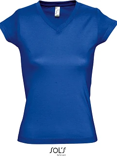 SOL'S Moon Dámské tričko s výstřihem do V 25.1388 royal blue