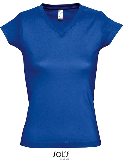 SOL'S Moon Dámské tričko s výstřihem do V model 22535336 royal blue SOL'S Moon Dámské tričko s výstřihem do V model 22535336 royal blue