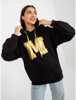 Dámská mikina EM BL černá model 18041381 - FPrice Dámská mikina EM BL černá model 18041381 - FPrice