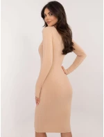 Šaty RV SK model 20619147 velbloudí - FPrice Šaty RV SK model 20619147 velbloudí - FPrice