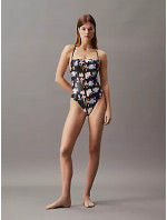 Dámské plavky 1 Piece SQUARE NECK ONE PIECE-PRINT KW0KW025050GJ - Calvin Klein