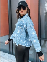 Dámská džínová bunda DOLLA modrá FashionStreet TY2634 Dámská džínová bunda DOLLA modrá FashionStreet TY2634