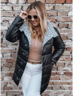 Dámská prošívaná bunda VETIS černá FashionStreet TY2976