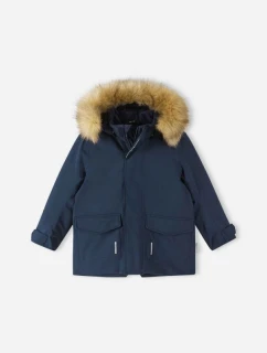 Reimatec dětská zimní bunda Reima Mutka zateplená nepromokavá tmavě modrá (5100037B-6980)