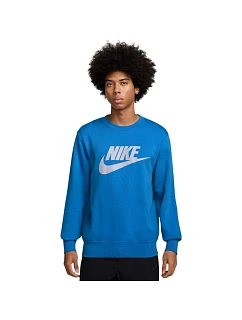 Pánská mikina Nike Sportswear Club, modrá, FN3890, 435, XL