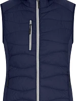 Daiber JN 1327 Dámská strečová fleecová vesta 02.1327 navy/navy
