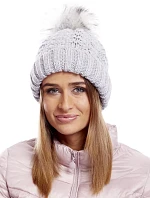 Dámská čepice AT CZ 1716501 světle šedá