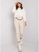 Kalhoty LC SP světle béžové model 20595578 - FPrice Kalhoty LC SP světle béžové model 20595578 - FPrice