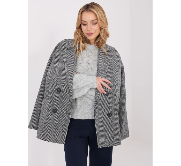 Bunda LK MA 510036.03 černobílá Bunda LK MA 510036.03 černobílá