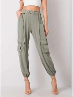 Kalhoty TW SP BI 81858.69 v barvě khaki