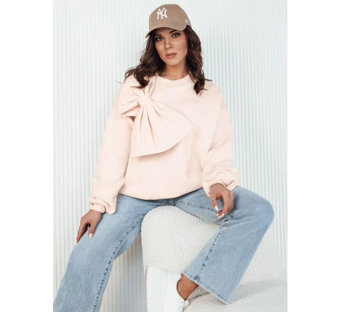 Dámská oversize mikina peach Dstreet model 21972851 - FashionStreet