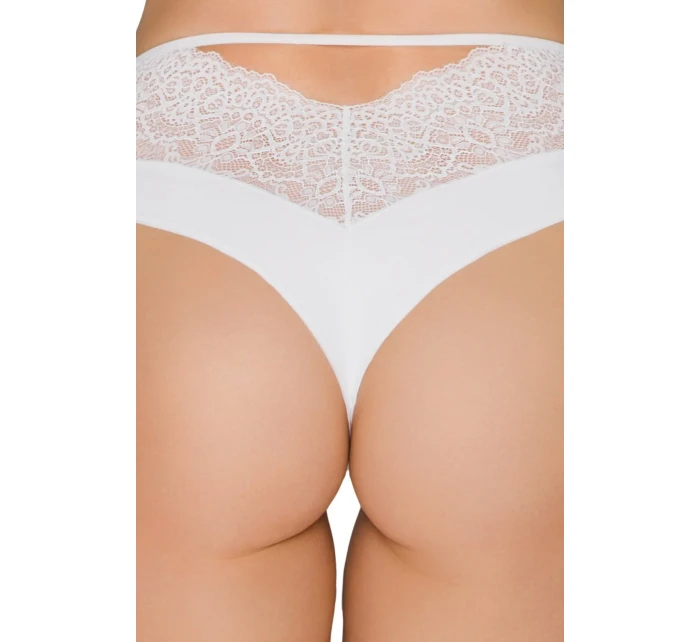 Dámská tanga 158 white - BABELL Dámská tanga 158 white - BABELL