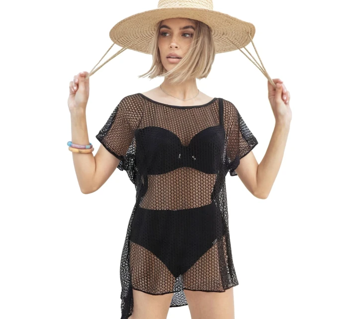 Plážové šaty 18 black - AVA Plážové šaty 18 black - AVA