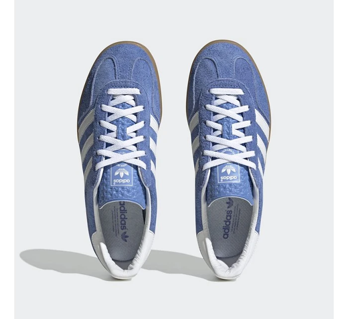 Dámské tenisky Indoor W Blue Fusion semišové boty blue model 22050871 - ADIDAS Dámské tenisky Indoor W Blue Fusion semišové boty blue model 22050871 - ADIDAS