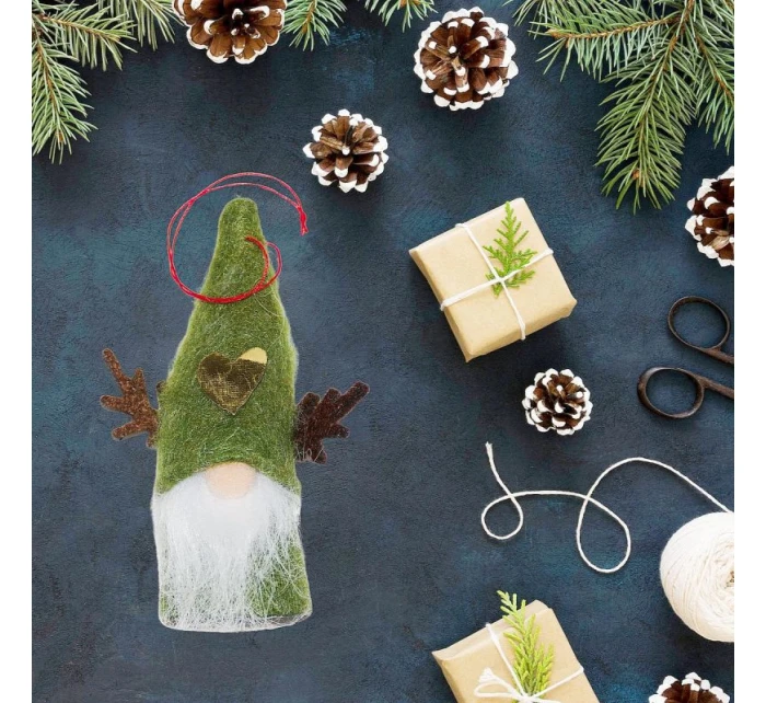 ZAWIESZKA DEKORACYJNA  MIKOŁAJ ZIELONY model 21833483