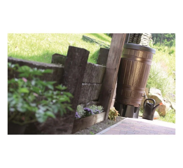 Nádrž na dešťovou vodu WOODCAN 265L bronzová Nádrž na dešťovou vodu WOODCAN 265L bronzová