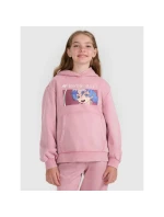 Dívčí mikina s kapucí model 21868360 - 4F