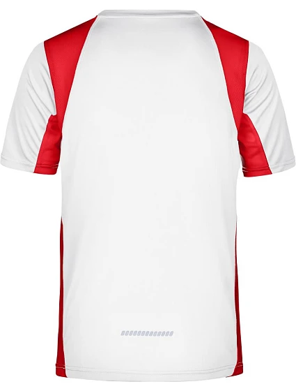 JN 306 Pánské běžecké tričko model 22485822 white/red - Daiber JN 306 Pánské běžecké tričko model 22485822 white/red - Daiber