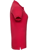 Russell Athletic 566F Dámské elastické piqué polo 10.566F classic red Russell Athletic 566F Dámské elastické piqué polo 10.566F classic red