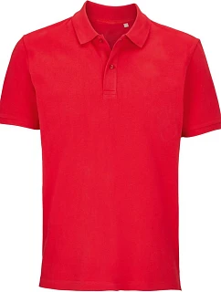 SOL'S Unisex piqué polo z těžké bavlny bright red model 22432418