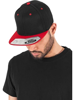110 6 panelová kšiltovka black/red model 22478523 - Flexfit