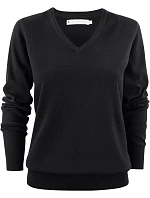 VNeck Women Dámský svetr s výstřihem do V black model 22460911 - James Harvest VNeck Women Dámský svetr s výstřihem do V black model 22460911 - James Harvest