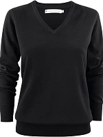 James Harvest Ashland V-Neck Women Dámský svetr s výstřihem do V 62.2505 black