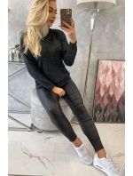 Poloviční svetr s rolákem grafitový