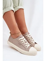 Dámské tenisky Big Star model 22042673 Šedé - Big Star Shoes Dámské tenisky Big Star model 22042673 Šedé - Big Star Shoes