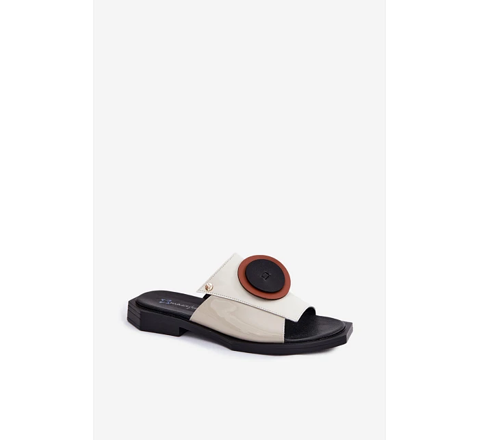 Kožené dámské pantofle model 22123051 - Maciejka