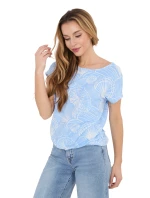 T shirt D12110M02646F jasny niebieski