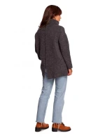 Mikina s rolákem a pulovrem BK086  - BeWear