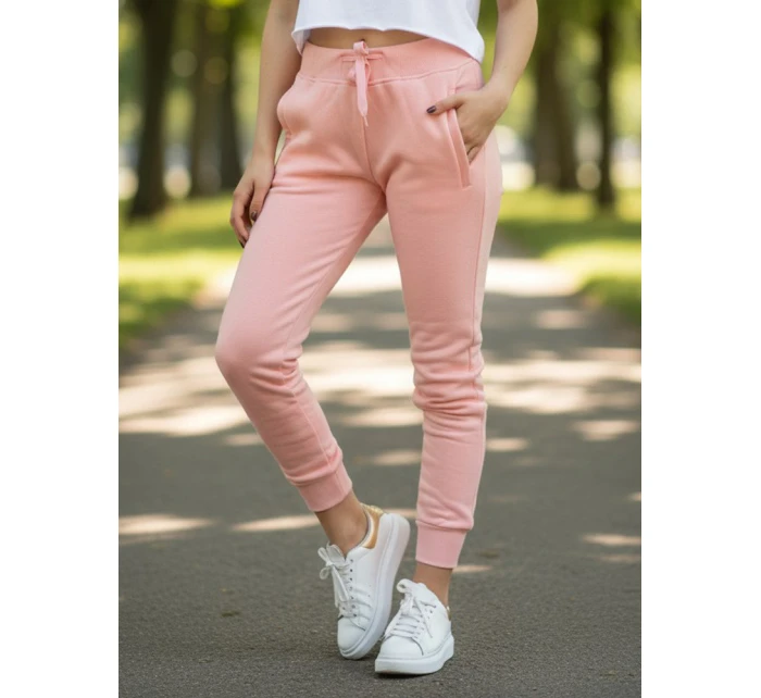 Dámské tepláky FITS růžové FashionStreet UY0553z