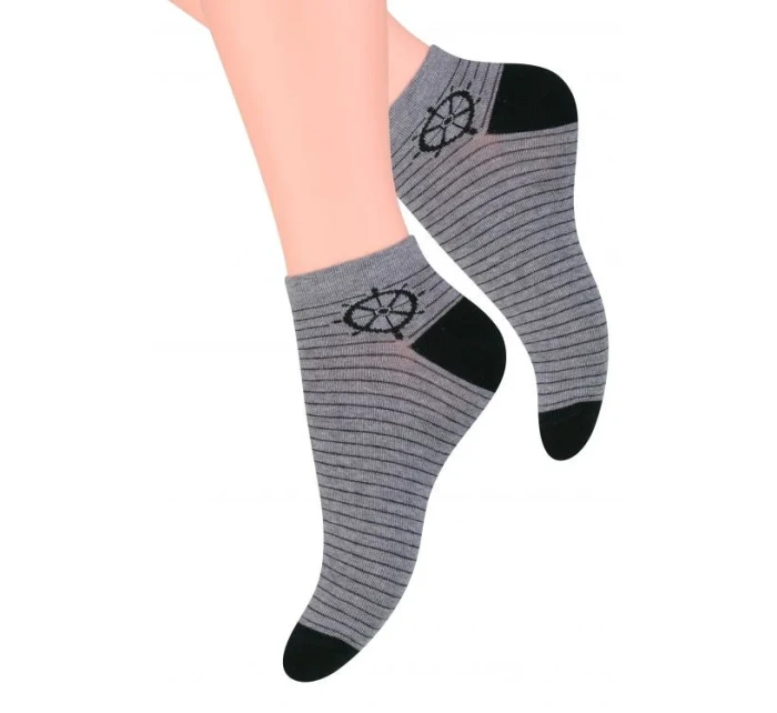 Dámské kotníkové ponožky Steven art.114