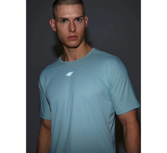 Pánské rychleschnoucí cyklistické tričko 4F 4FWSS25TFTSM1434-47S Pánské rychleschnoucí cyklistické tričko 4F 4FWSS25TFTSM1434-47S