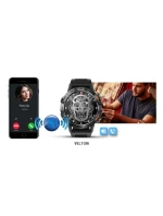 Černý silikonový řemínek model 21805551 - VELTORI