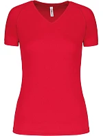 PA 477 Dámské sportovní tričko s výstřihem do V model 22513250 red - Kariban ProAct PA 477 Dámské sportovní tričko s výstřihem do V model 22513250 red - Kariban ProAct